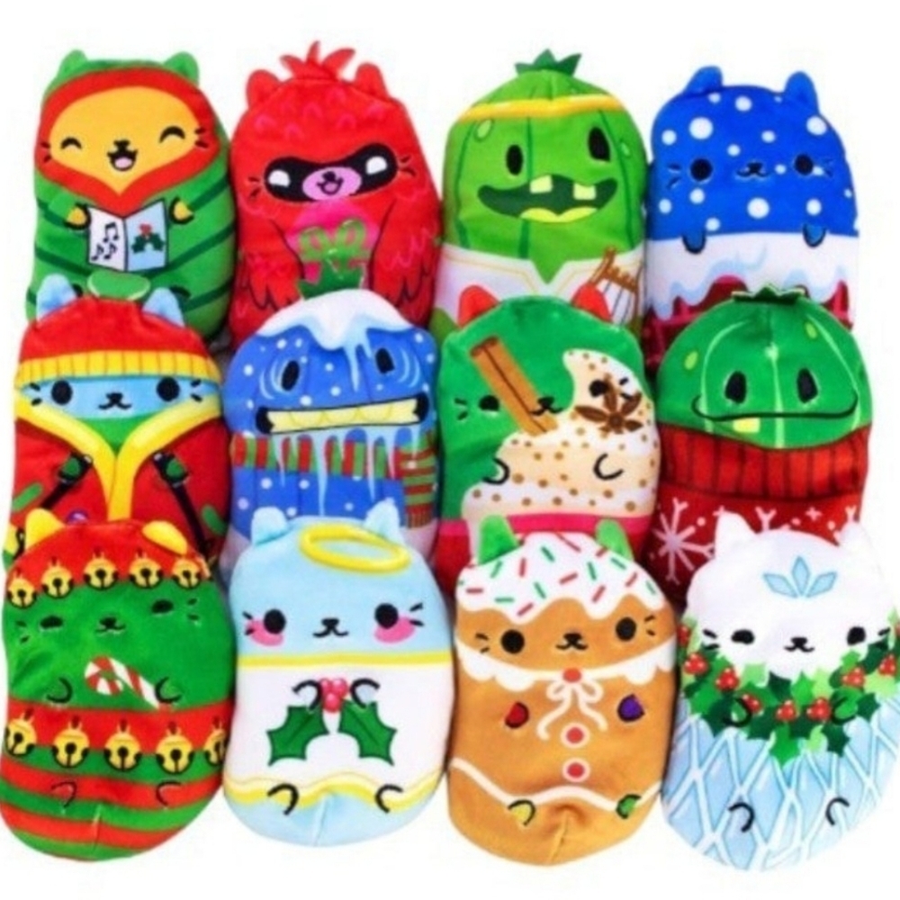 CATS VS. PICKLES 2023 HOLIDAY COLLECTION - Set of 4 - Sealed Mystery Packs. - Picture 1 of 4